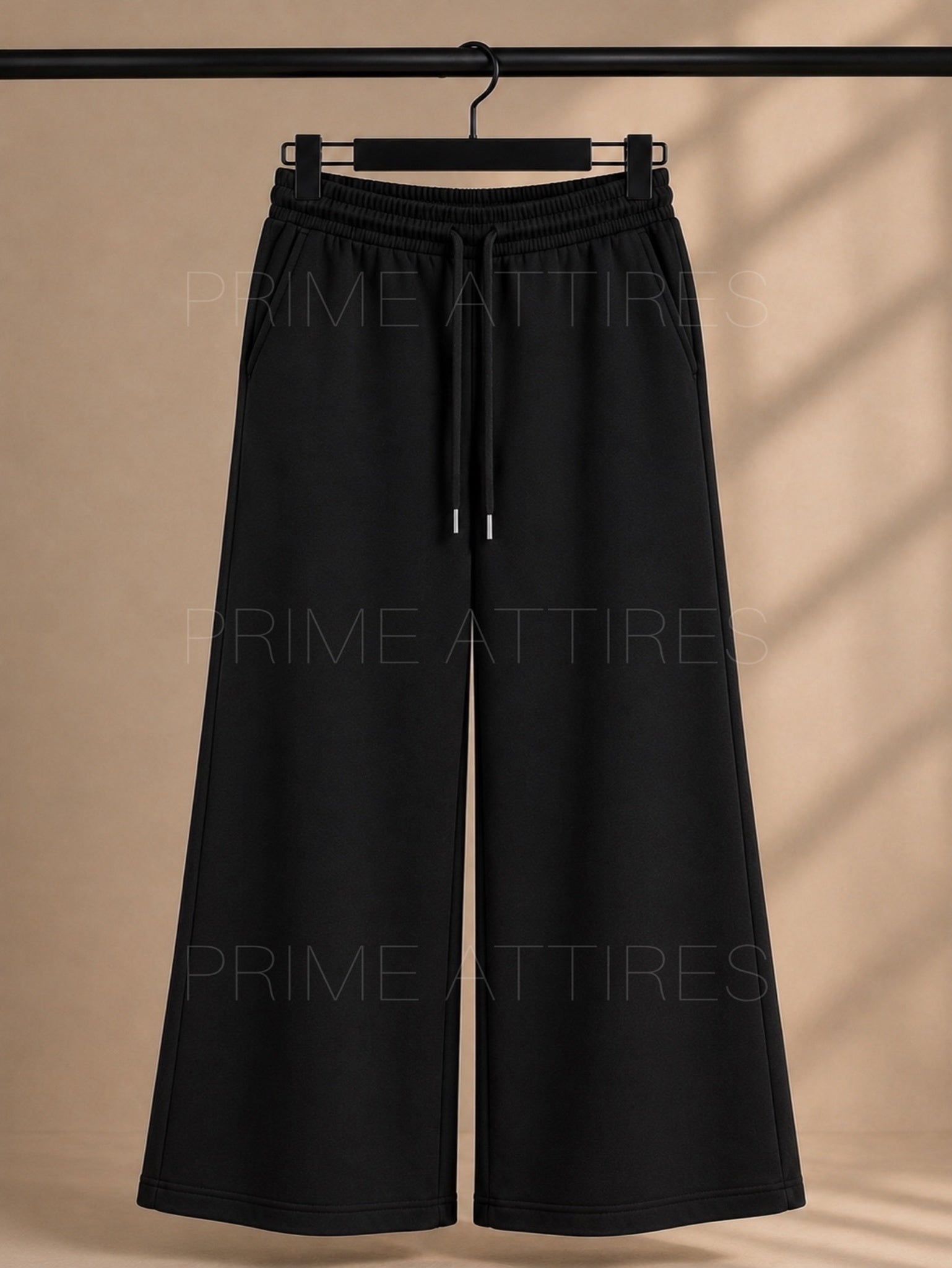 BLACK FLAPPER TROUSER