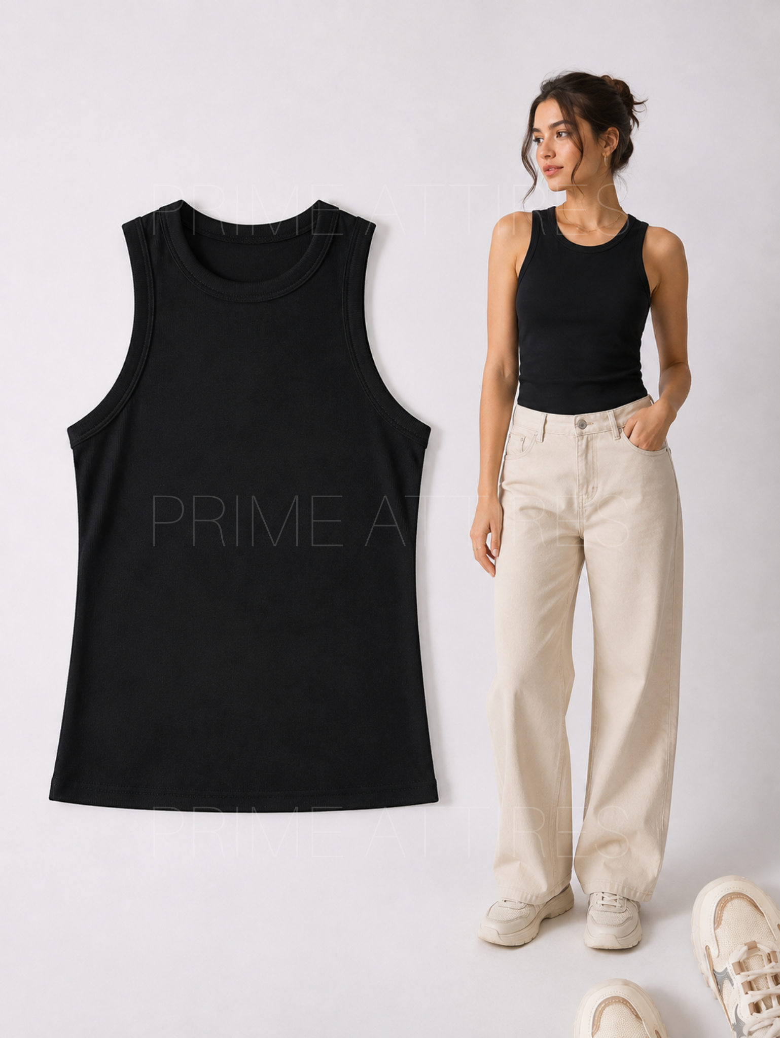 BLACK TANK TOP
