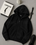 PREMIUM BLACK ZIPPER HOODIE