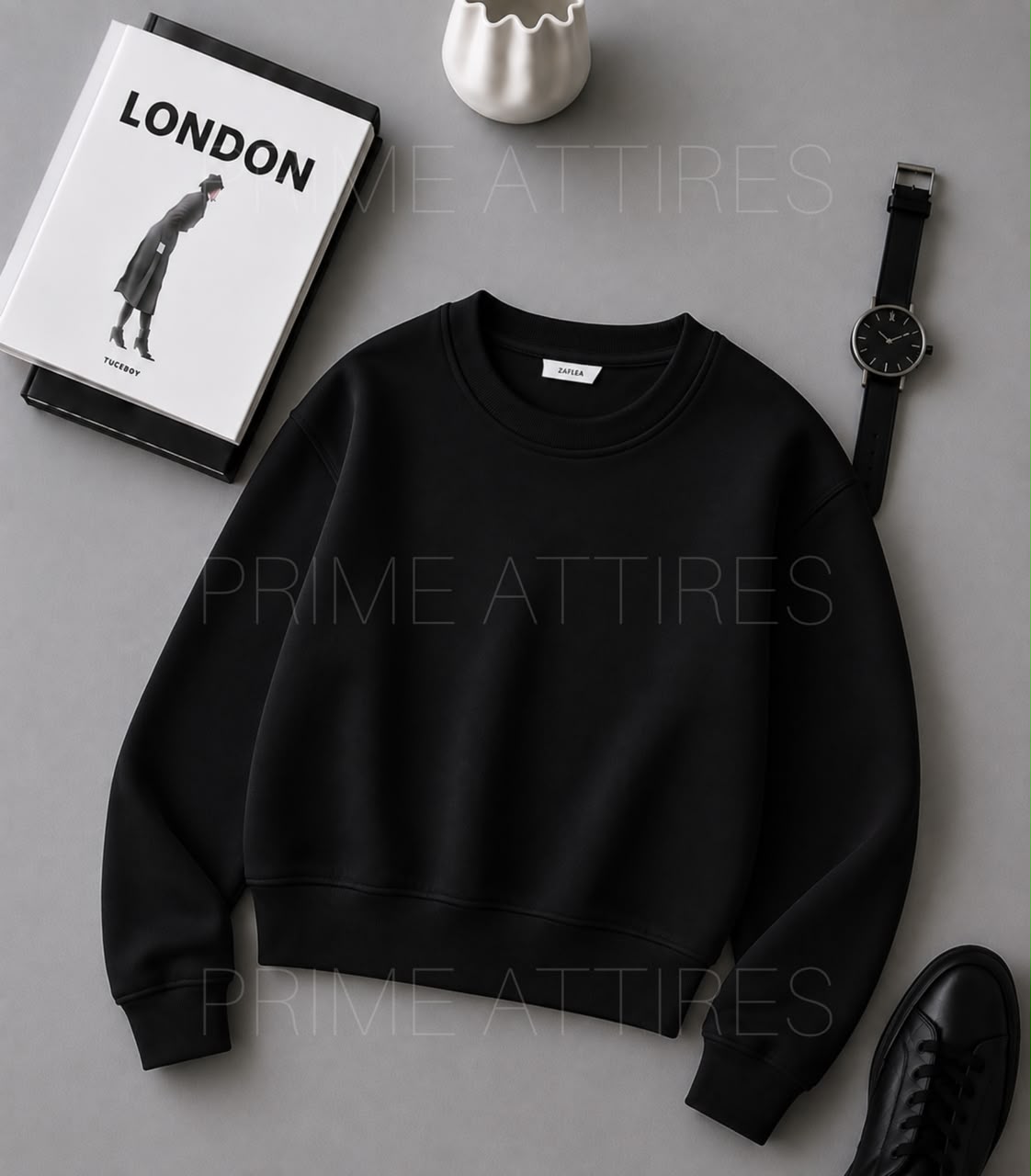PREMIUM BLACK SWEATSHIRT
