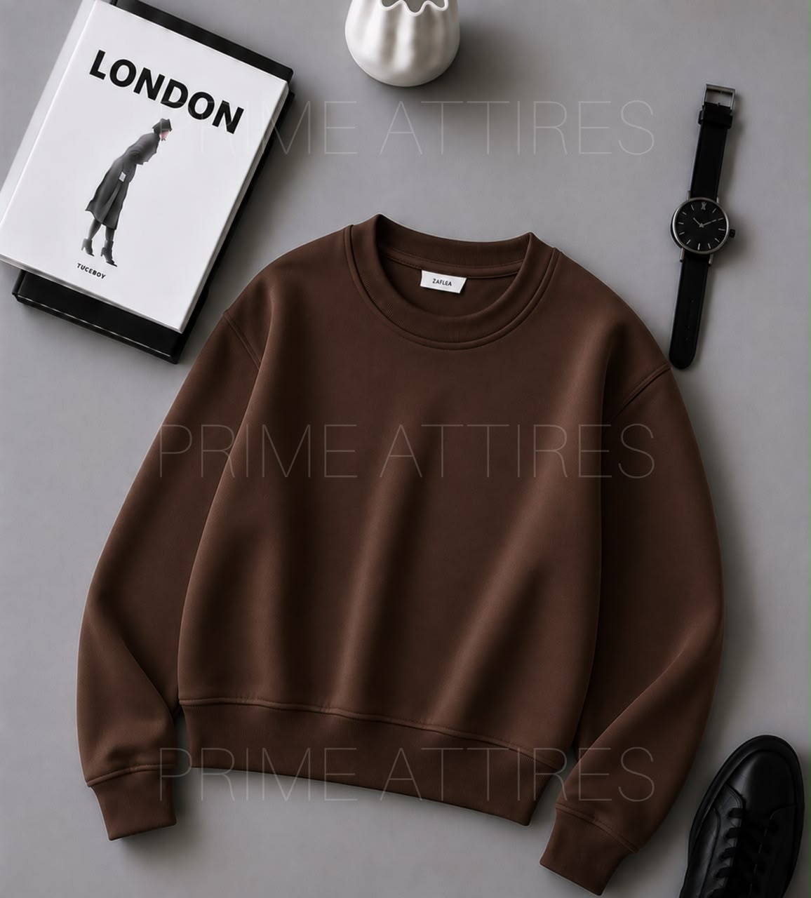 PREMIUM BROWN SWEATSHIRT