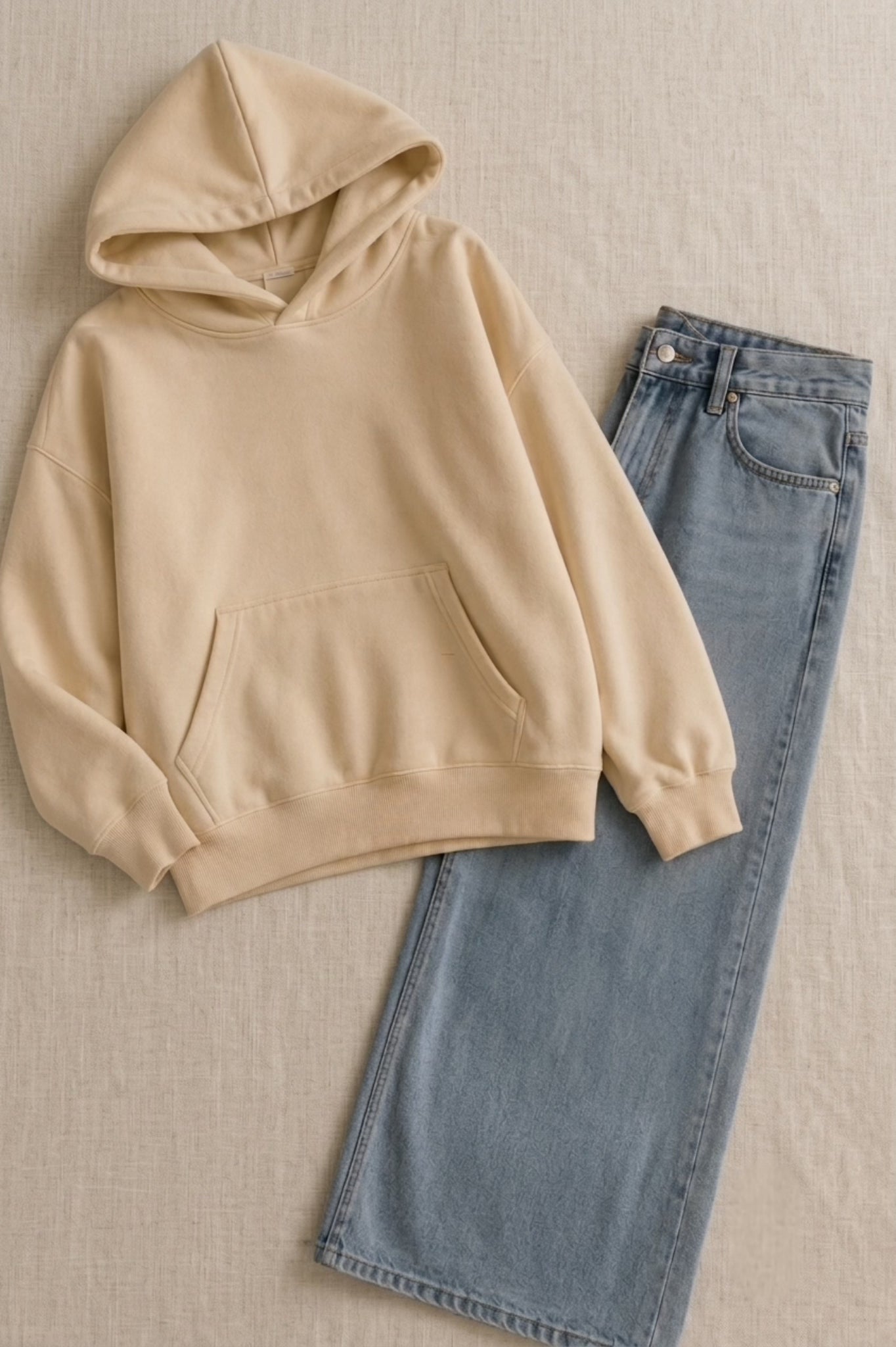 Hoodie + Jeans