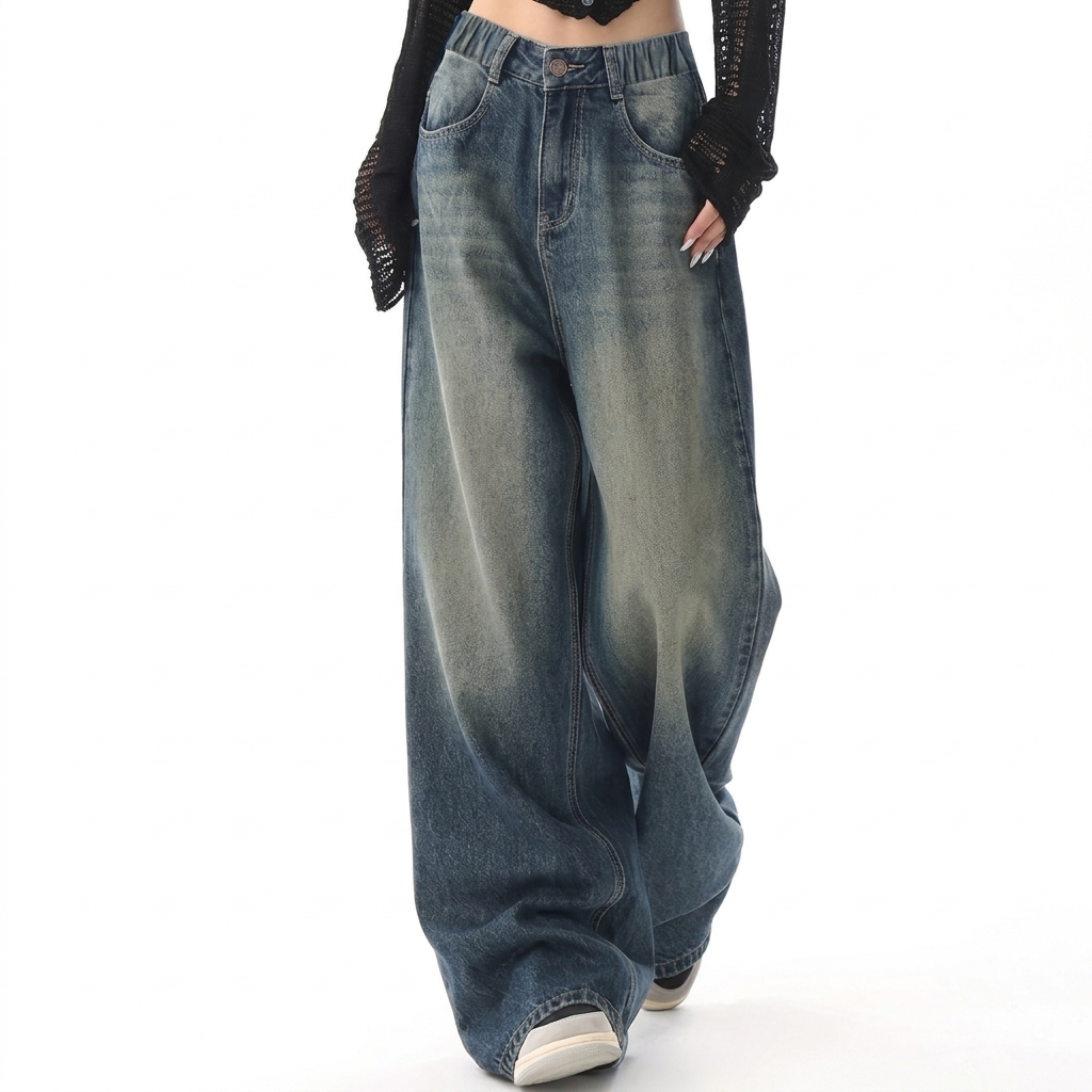 DIRTY WASH JEANS