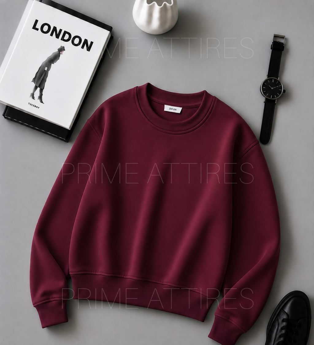 PREMIUM MAROON SWEATSHIRT