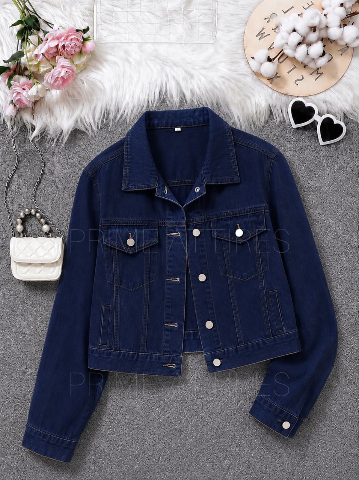 NAVY BLUE DENIM JACKET