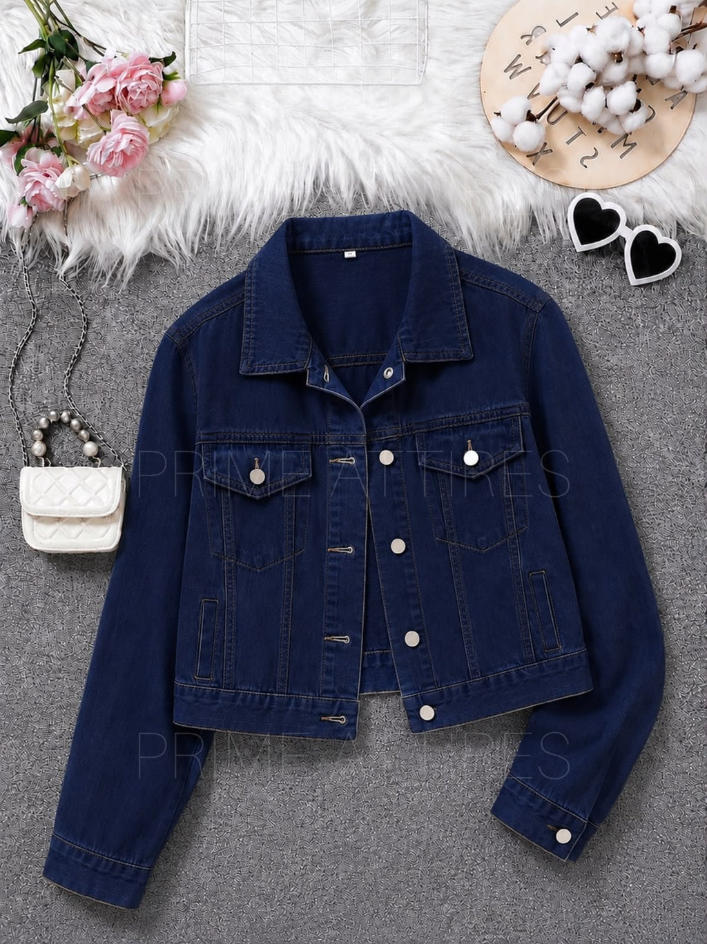 NAVY BLUE DENIM JACKET