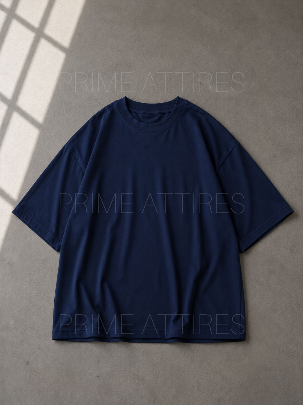 NAVY BLUE OVERSIZED T-SHIRT