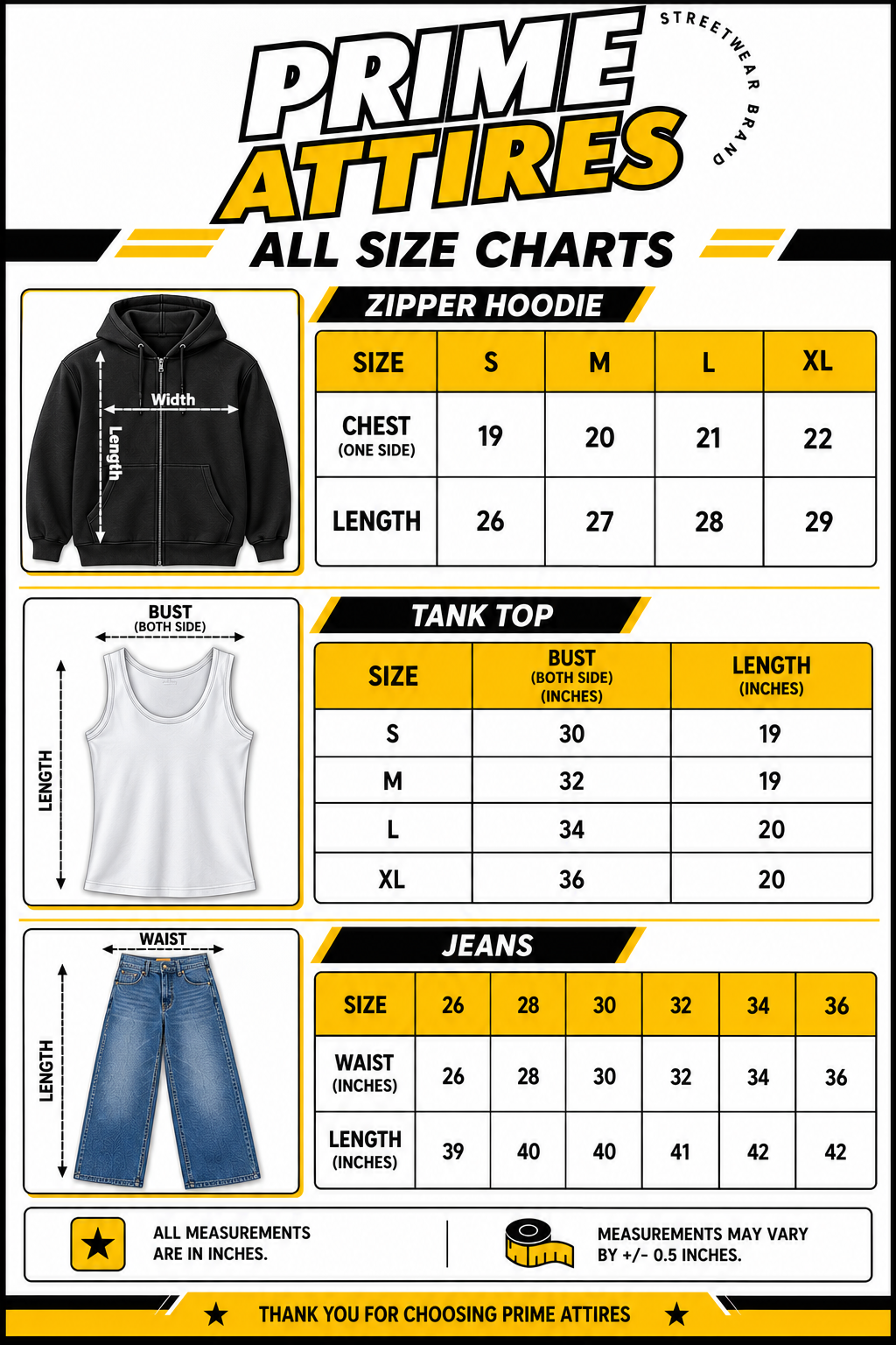 BLACK WIDE LEG JEANS + BLACK INNER & GREY ZIPPER HOODIE
