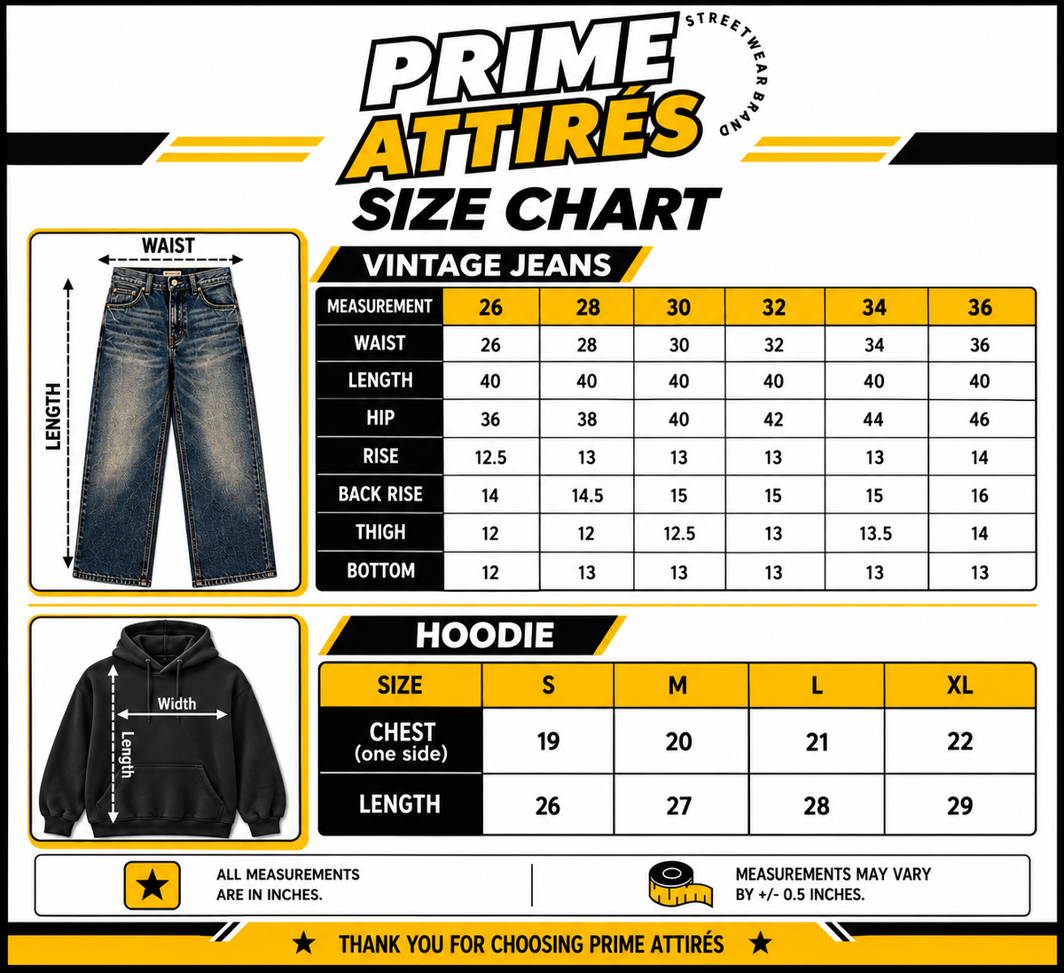 BLACK WASHED WIDE LEG JEANS & HOODIE