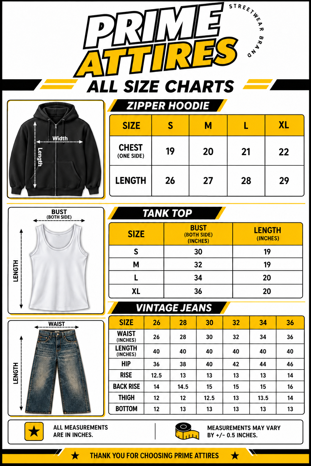 GREY WASHED WIDE LEG JEANS + BLACK INNER & WHITE ZIPPER HOODIE