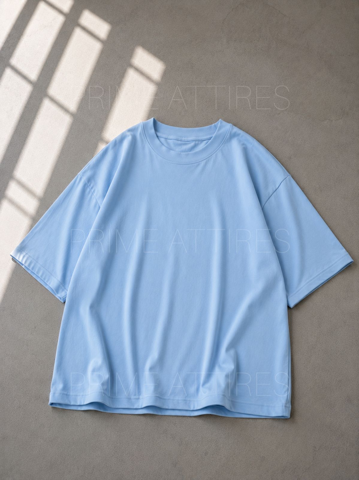 SKY BLUE OVERSIZED T-SHIRT