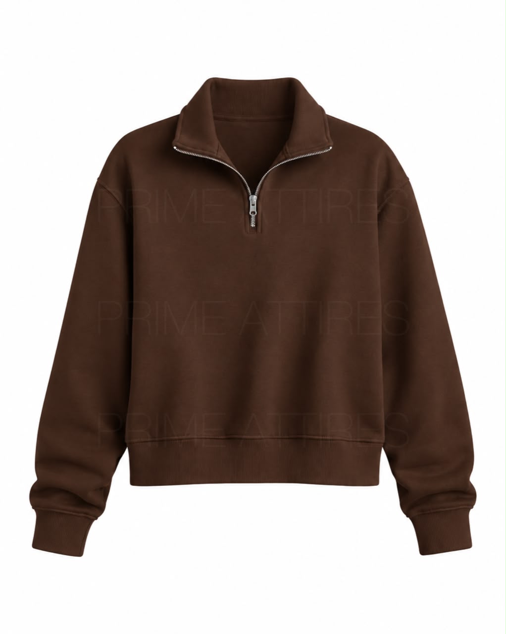 HALF ZIP SWEATSHIRT